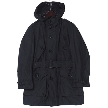 BURBERRY coat A1C15-266-28 polyester Navy mens 42