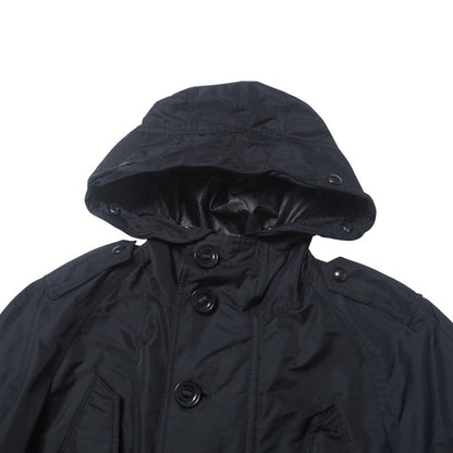 BURBERRY coat A1C15-266-28 polyester Navy mens 42