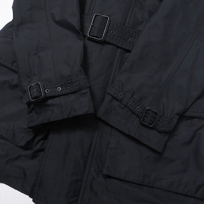 BURBERRY coat A1C15-266-28 polyester Navy mens 42