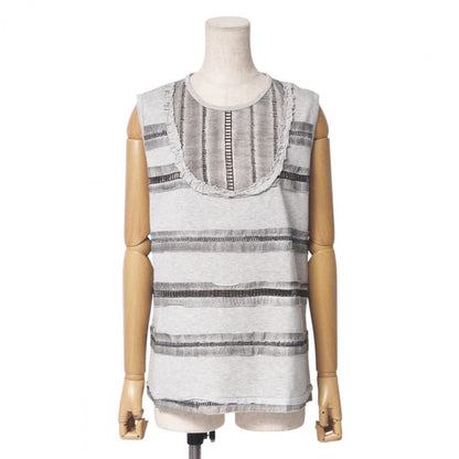 CHANEL Cut P41355 cotton 100% gray Women 42
