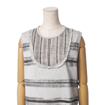 CHANEL Cut P41355 cotton 100% gray Women 42