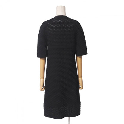 CHANEL one piece P50836 knit black Women 42