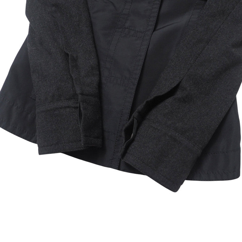 CELINE Jacket wool Black Grey Women 38