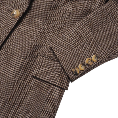 CELINE suit wool Brown Women 40