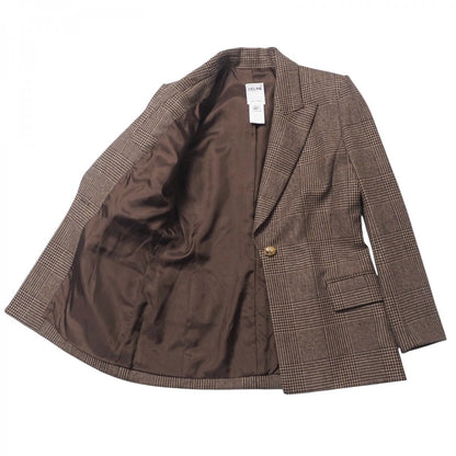CELINE suit wool Brown Women 40