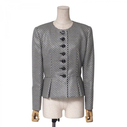 Christian Dior Jacket MD2Y05150 cotton White / black Women 9