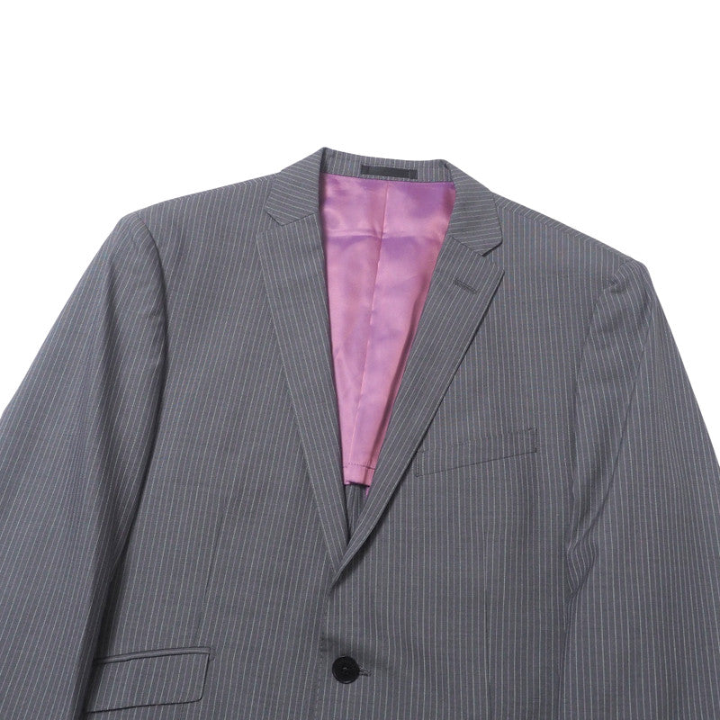 BURBERRY BLACK LABEL setup BMD22-203-04 wool Gray type mens 42L