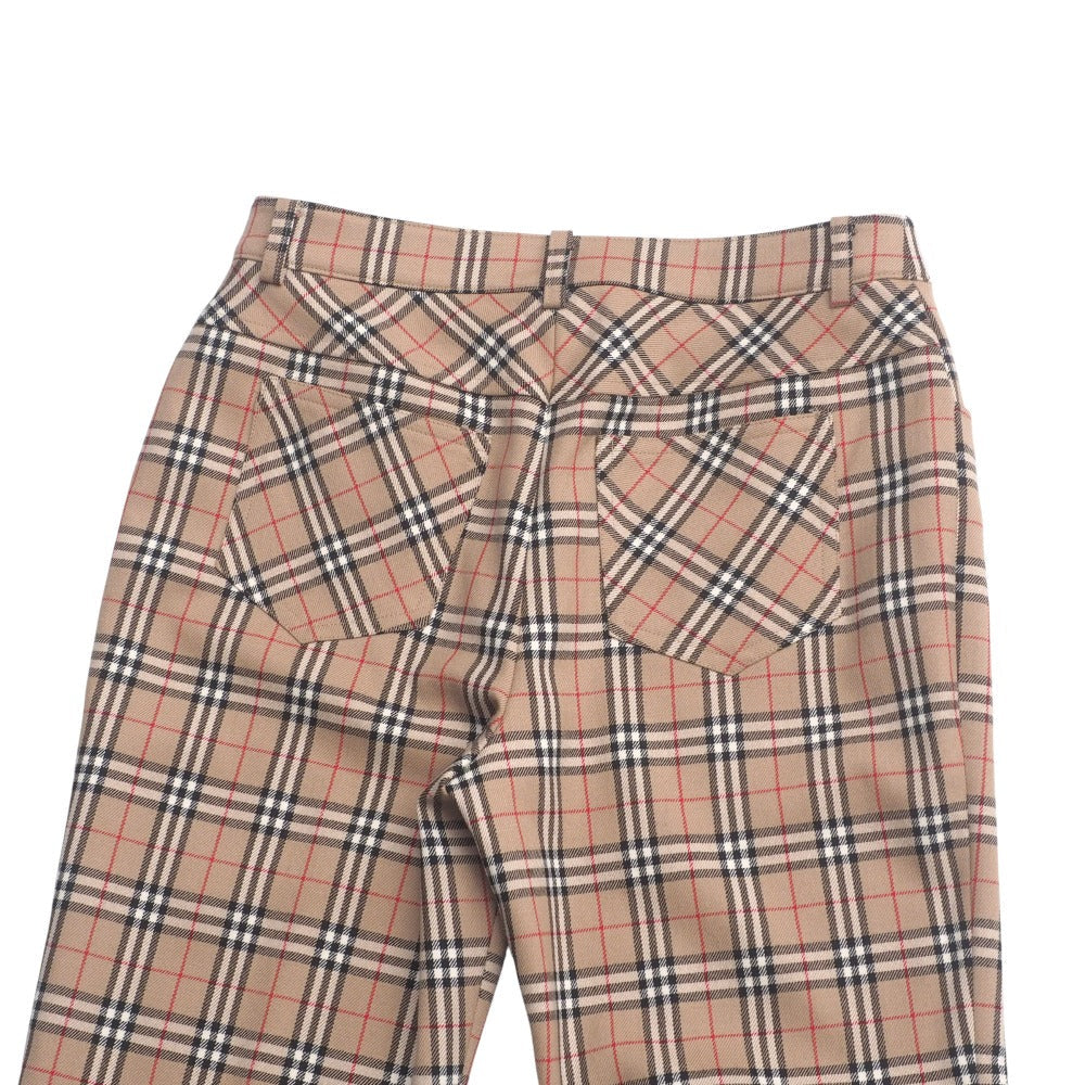 BURBERRY BLUE LABEL Pants FQF41-831 wool Beige type Women 38