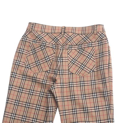 BURBERRY BLUE LABEL Pants FQF41-831 wool Beige type Women 38