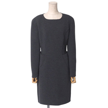 Christian Dior one piece wool gray Women 11