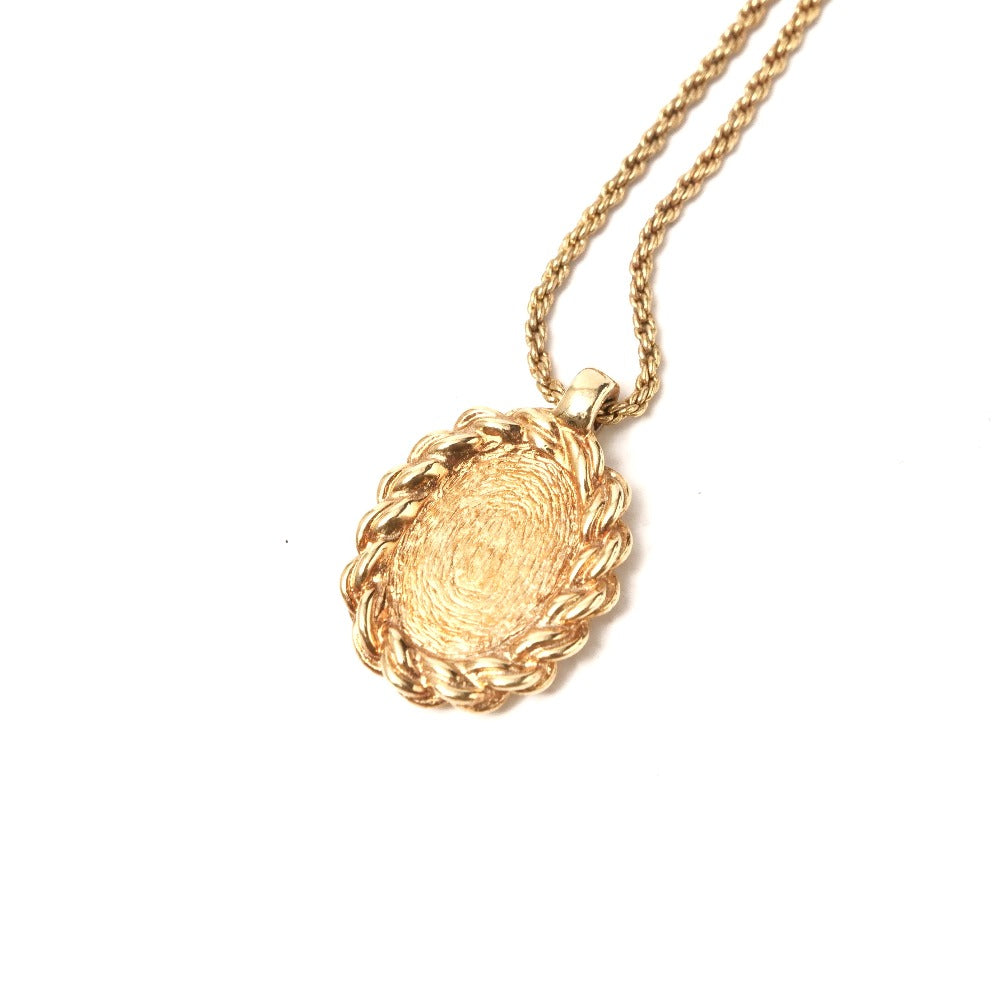 Christian Dior Necklace Gold Plated white Women