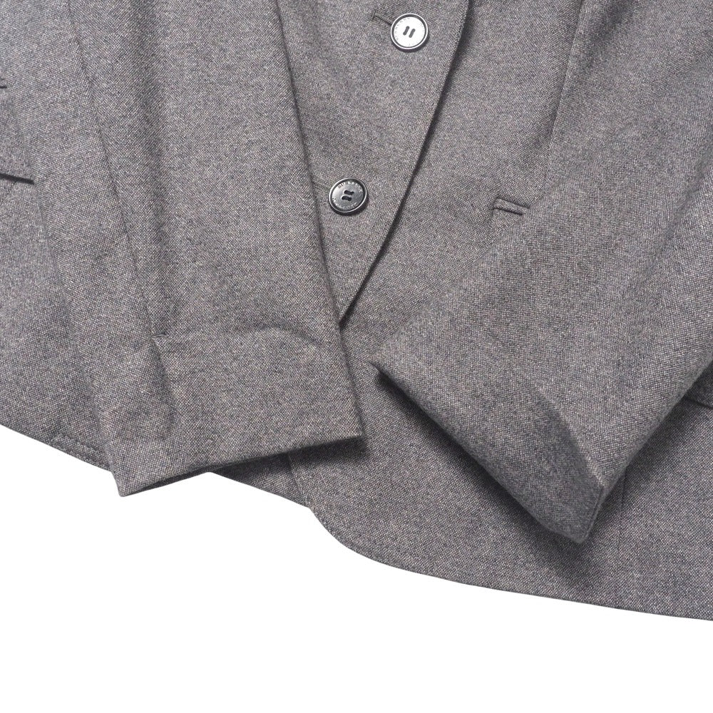 BURBERRY tailored jacket FC123-741-40 Wool/Rayon/Nylon/Cashmere/Silk/Polyurethane gray Women 44