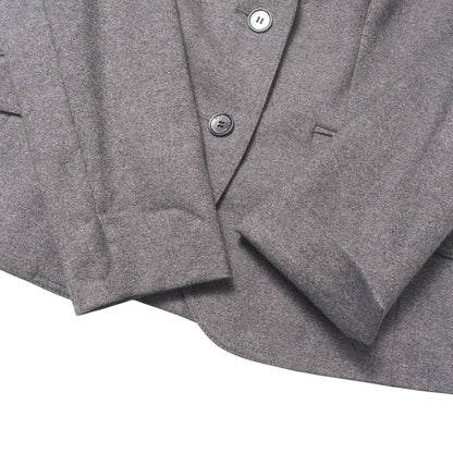 BURBERRY tailored jacket FC123-741-40 Wool/Rayon/Nylon/Cashmere/Silk/Polyurethane gray Women 44