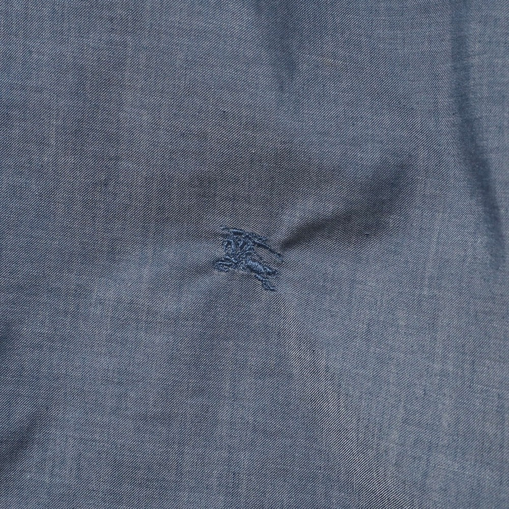BURBERRY blouse FEA72-479-28 polyester Blue type Women 40