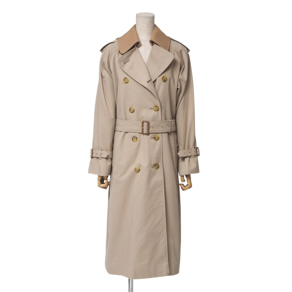 BURBERRY trench coat cotton beige No size listed