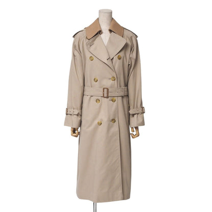 BURBERRY trench coat cotton beige No size listed