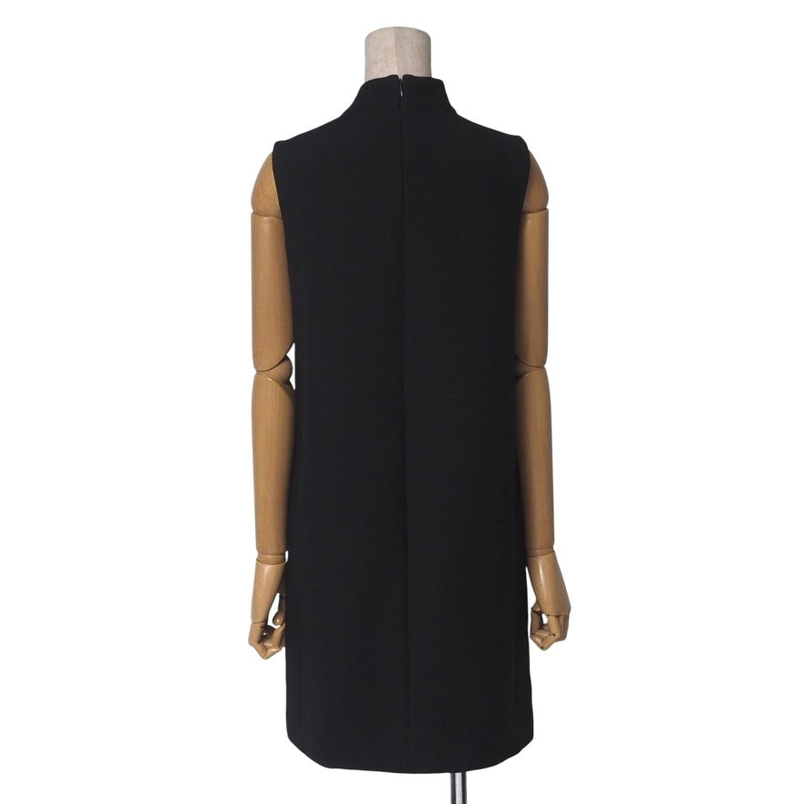 Christian Dior one piece 111R17A1166 wool black Women 38