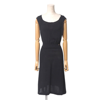 CHANEL one piece cotton black P40715K02985 38