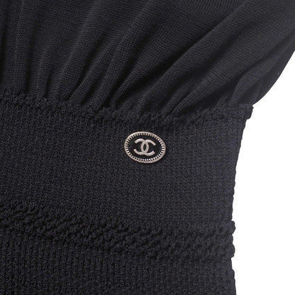 CHANEL one piece cotton black P40715K02985 38