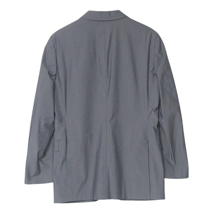 BURBERRY BLACK LABEL tailored jacket BME65-702-07 cotton gray mens M