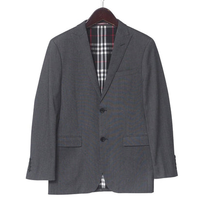 BURBERRY BLACK LABEL tailored jacket BME04-110-06 wool Dark gray mens M