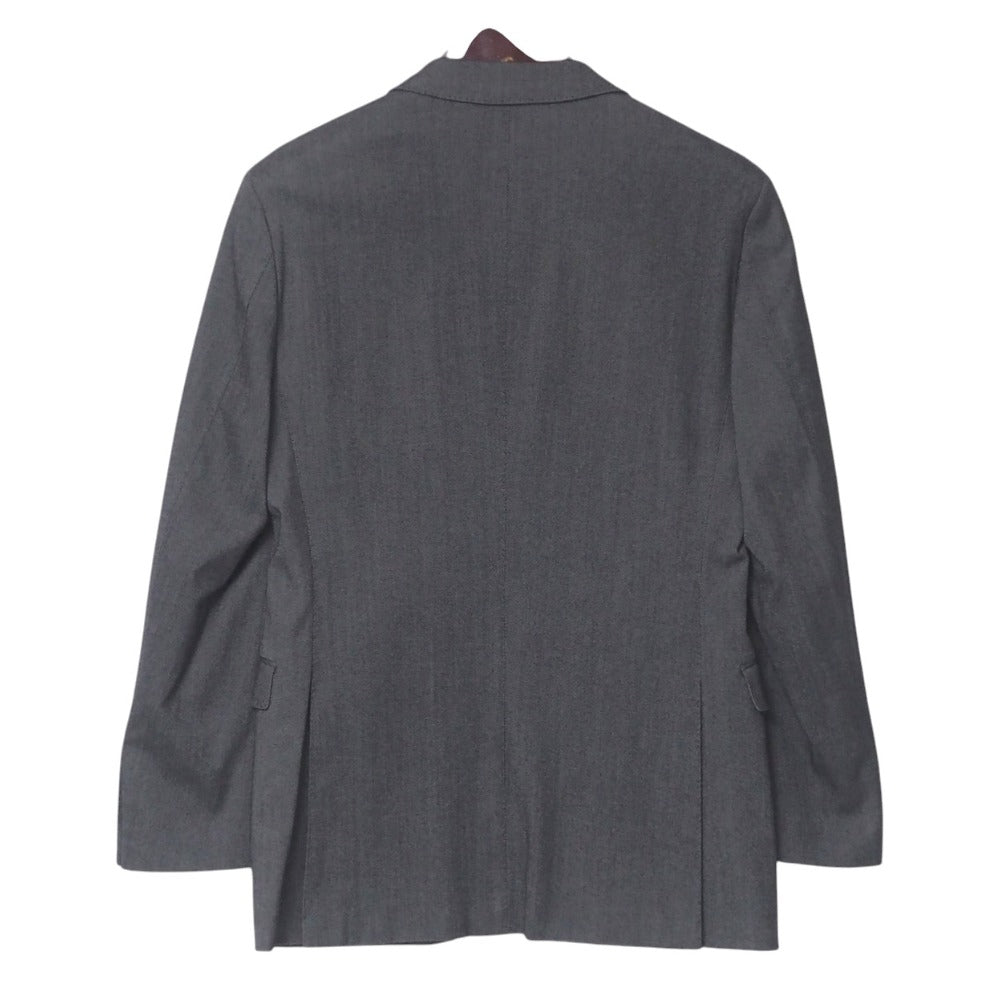 BURBERRY BLACK LABEL tailored jacket BME04-110-06 wool Dark gray mens M