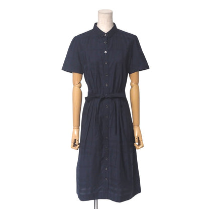 BURBERRY one piece B1J25-389-28 cotton Navy Women 40