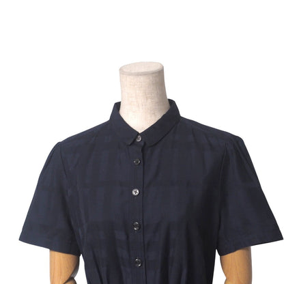 BURBERRY one piece B1J25-389-28 cotton Navy Women 40