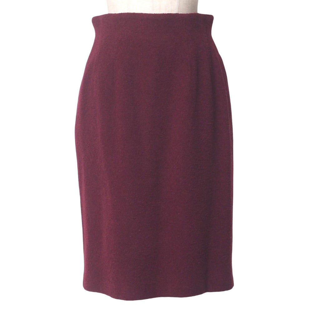 Christian Dior suit MDJ5M7600 wool wine-red Women 9
