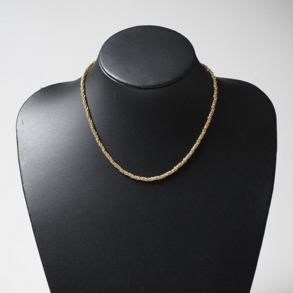 Christian Dior Necklace metal gold ChainNecklace Women(Unisex)