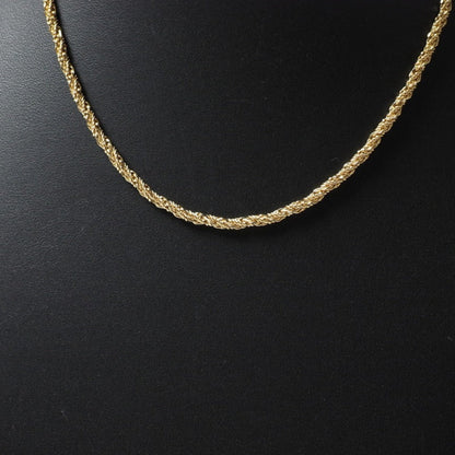 Christian Dior Necklace metal gold ChainNecklace Women(Unisex)