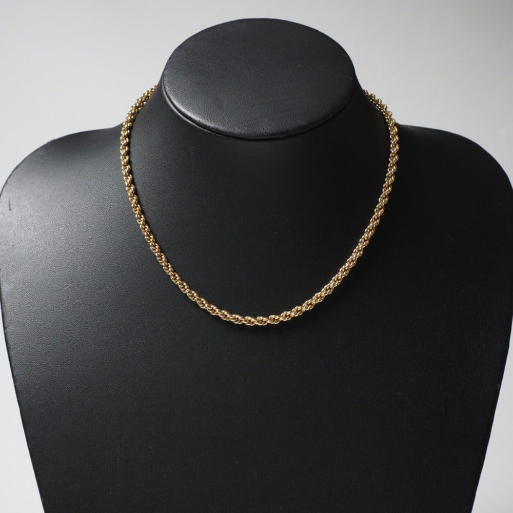 Christian Dior Necklace metal gold Women(Unisex)