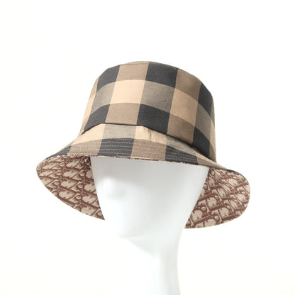 Christian Dior hat 04CHE923I142 55% polyester, 43% cotton, 2% polyurethane multicolor reversible TEDDY-D Bob Hat Women 56