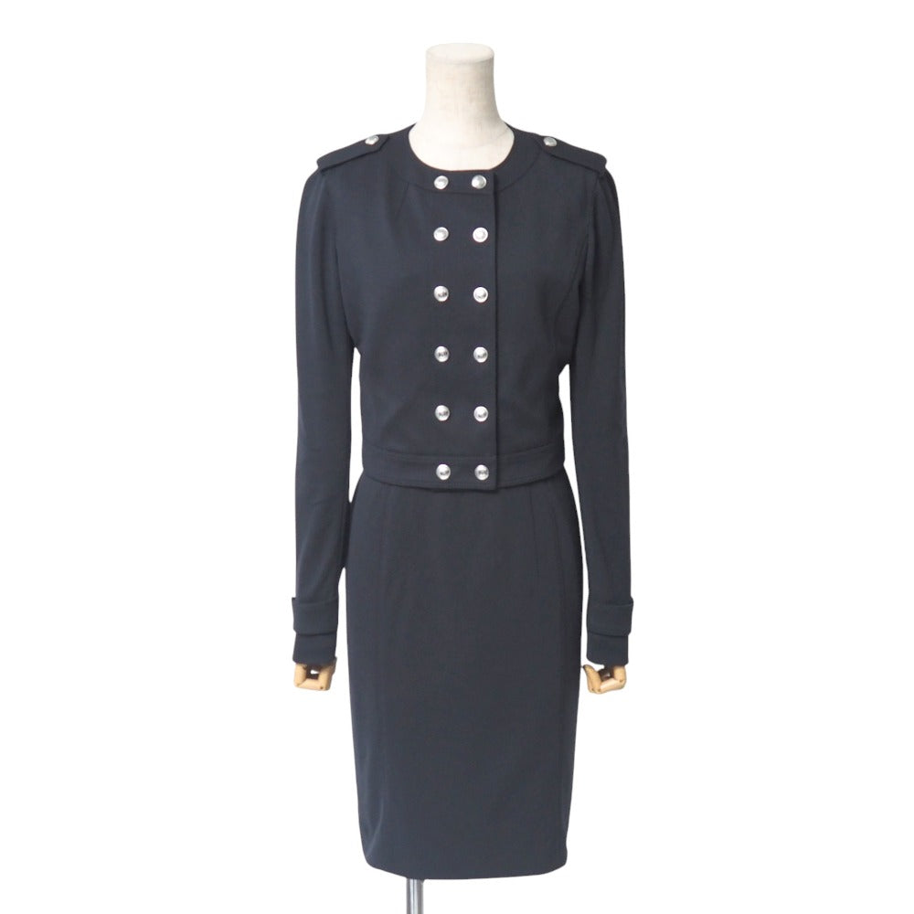BURBERRY setup 52% rayon, 24% nylon, 22% cotton, 2% polyurethane Dark navy B1E04-130-28/B1J03-130-28 Women 38