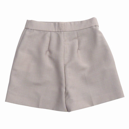 FENDI Shorts 60% mohair, 40% wool mocha brown Women 36