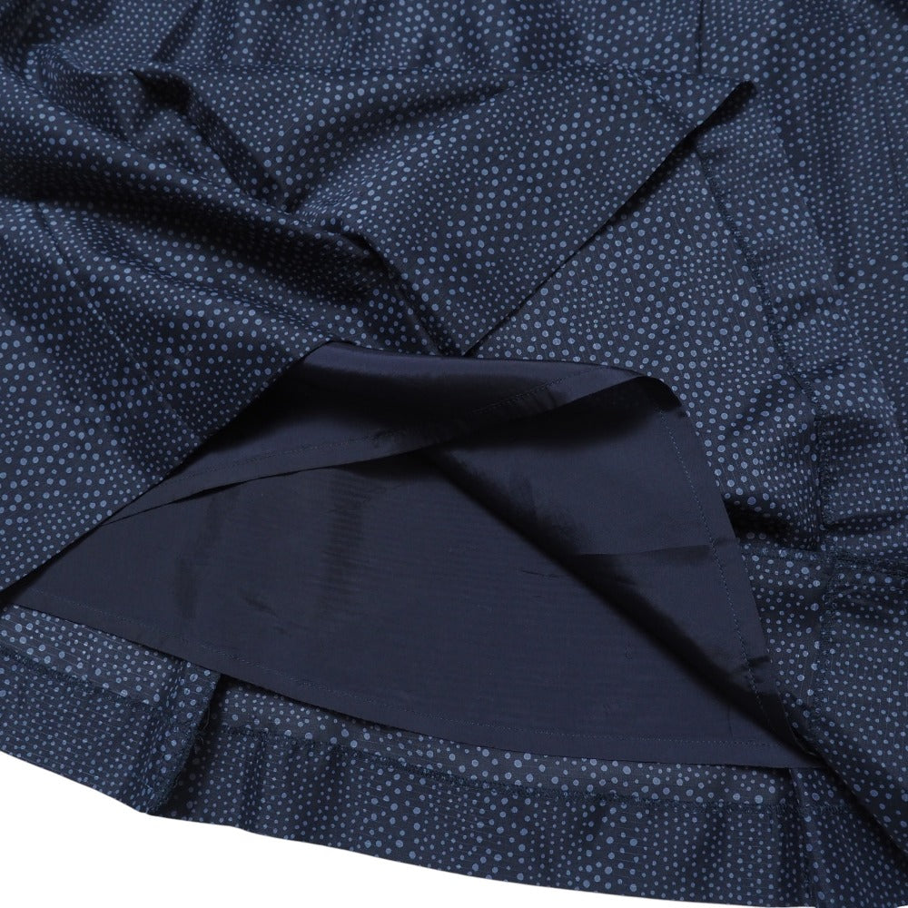 BURBERRY skirt 100% polyester% Navy 38