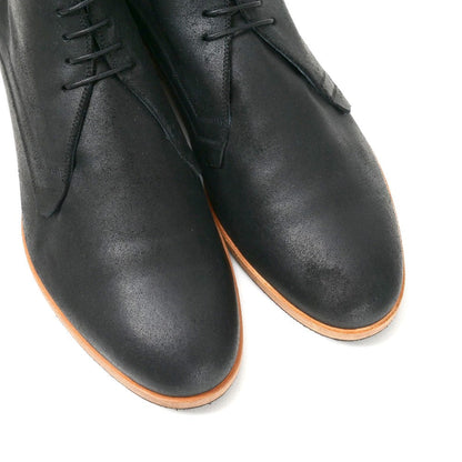 DIOR HOMME boots 10EBM leather black DESERT BOOTS GROSSY SUEDE Desert boots glossy suede 42