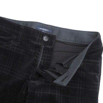 BURBERRY Pants cotton Black type FQ352-054-09 38