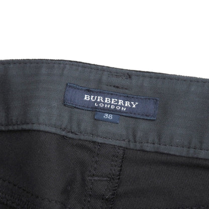 BURBERRY Pants cotton Black type FQ352-054-09 38