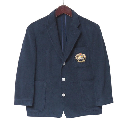 BURBERRY tailored jacket 80% cotton, 20% nylon Navy WG291-407-29 M