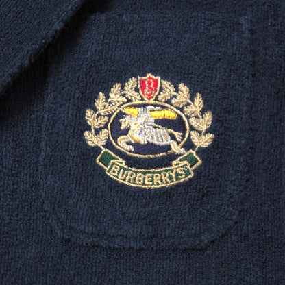 BURBERRY tailored jacket 80% cotton, 20% nylon Navy WG291-407-29 M