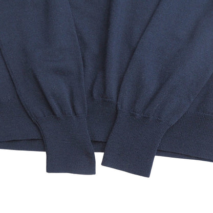 BURBERRY knit 100% wool Navy 4027544 M