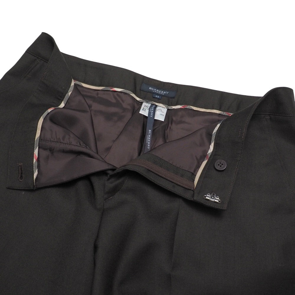 BURBERRY Pants Hair 100% Dark brown FQ118-627-56 44