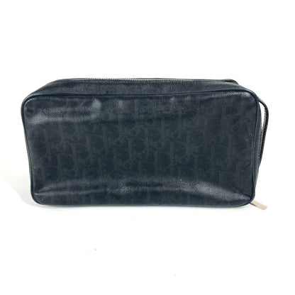 Dior business bag Leather / coated canvas black Trotter logo