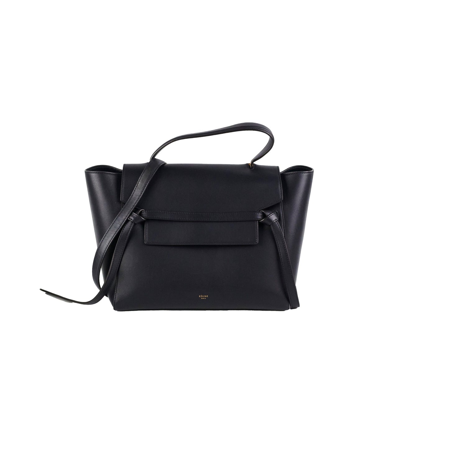 Luxury CELINE Mini Navy Blue Belt Bag