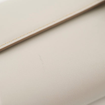 Hermes Egee Clutch Tadelakt Gris Perle - Stamp Square R