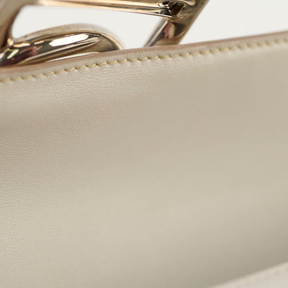 Hermes Egee Clutch Tadelakt Gris Perle - Stamp Square R