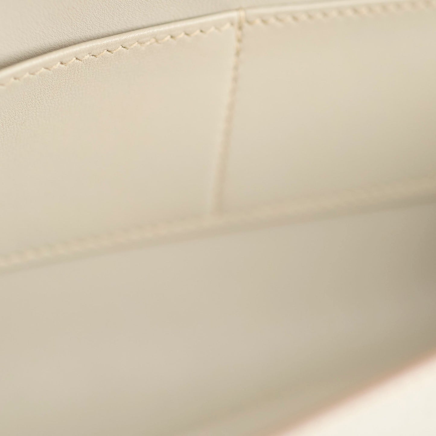 Hermes Egee Clutch Tadelakt Gris Perle - Stamp Square R