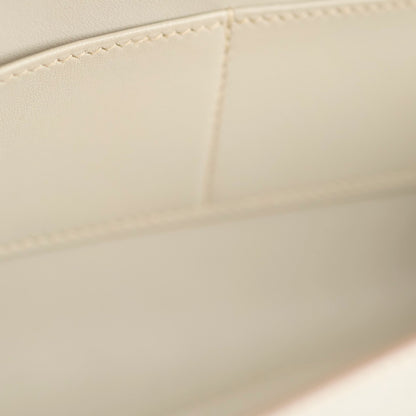 Hermes Egee Clutch Tadelakt Gris Perle - Stamp Square R