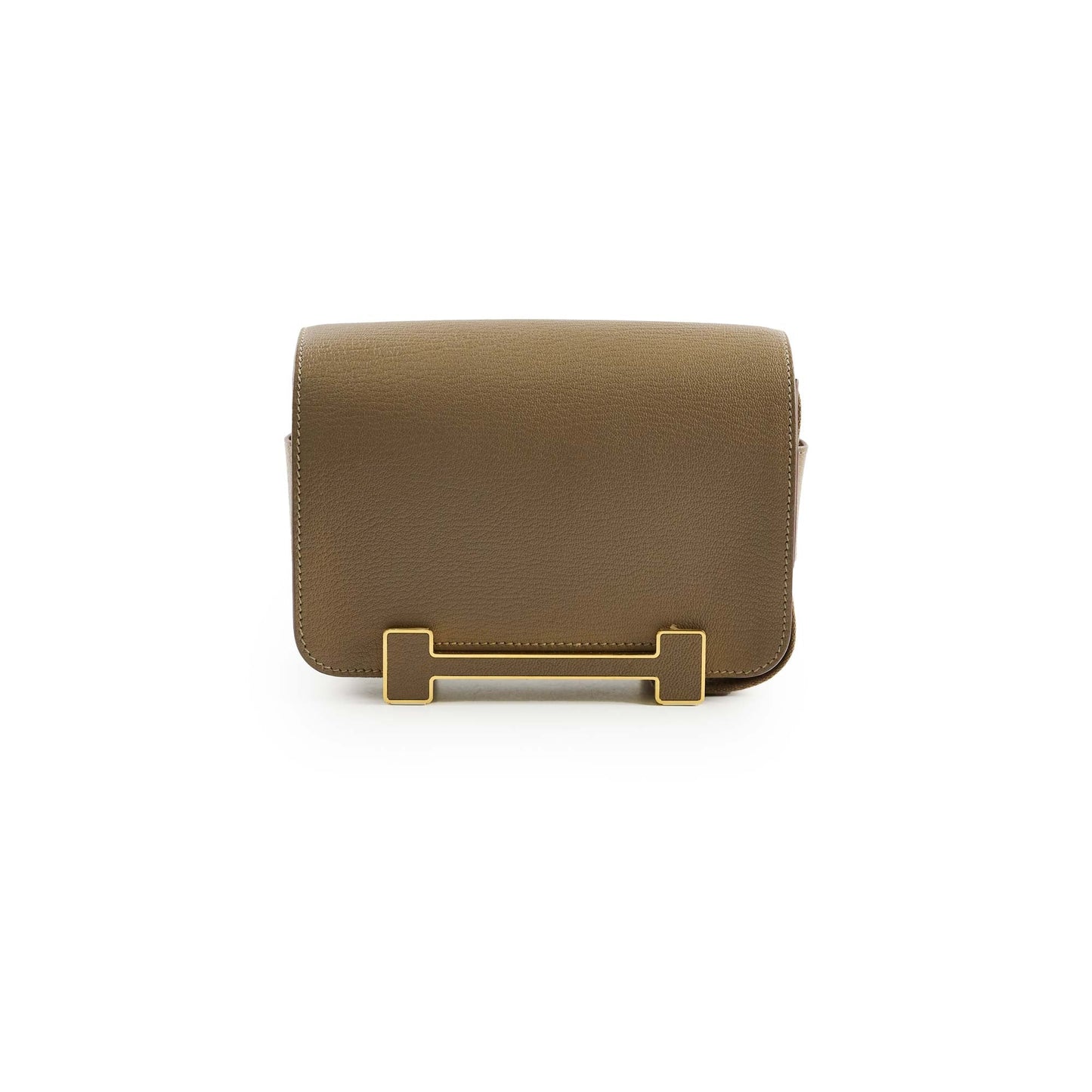 Hermes Geta Chevre Mysore Etoupe - Stamp B